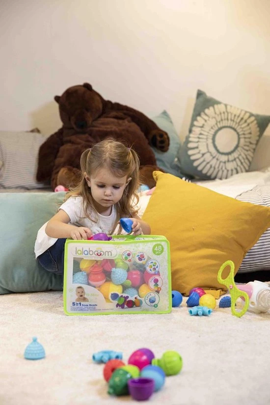 Lalaboom - Educatieve Kralen (48 St) 6 Lalaboom - Educatieve Kralen (48 St) - Afbeelding 4